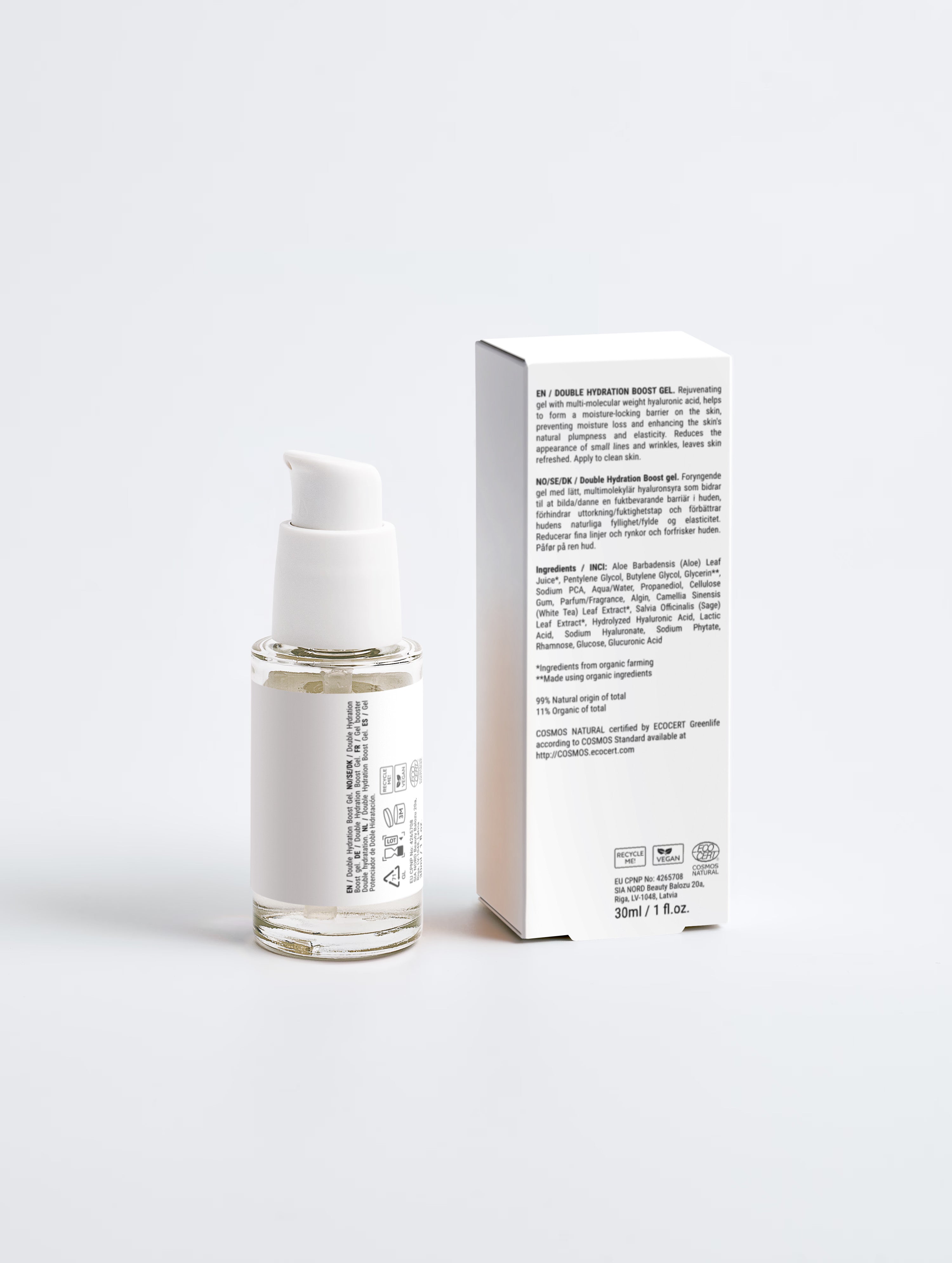 Doppeltes Hydratations-Boost-Gel + HA